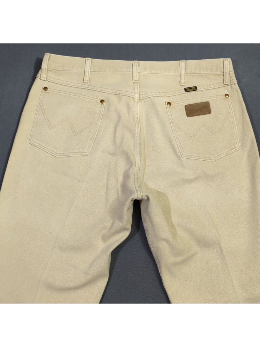 Wrangler Jeans Men's 38x32 Tan 13MWZ Cowboy Cut Western Rodeo - Picture 4 of 11
